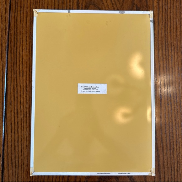 Hopalong Cassidy Radio Metal Tin Sign - Picture 2 of 8